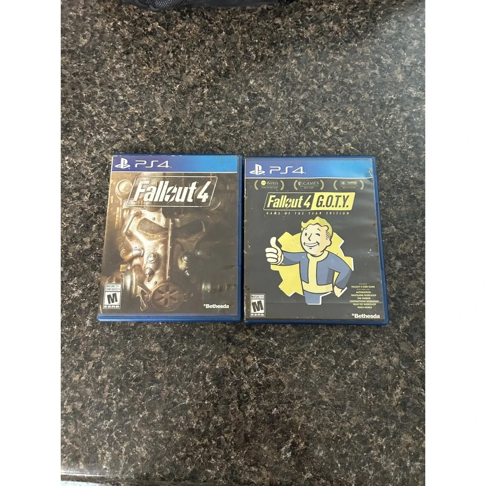 Fallout 4 & Fallout 4 GOTY Game of the Year Edition PS4 PlayStation 4 Bundle